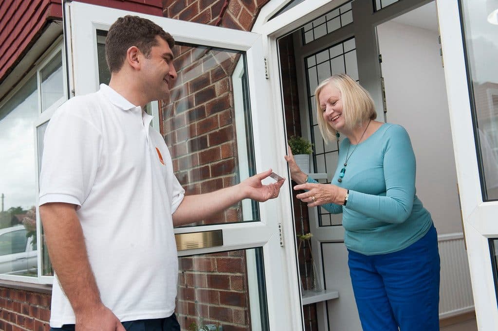 Whitebox Heating engineer checking a boiler installation